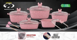 14pcs die-cast cookware set