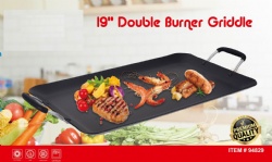 19“ double griddle